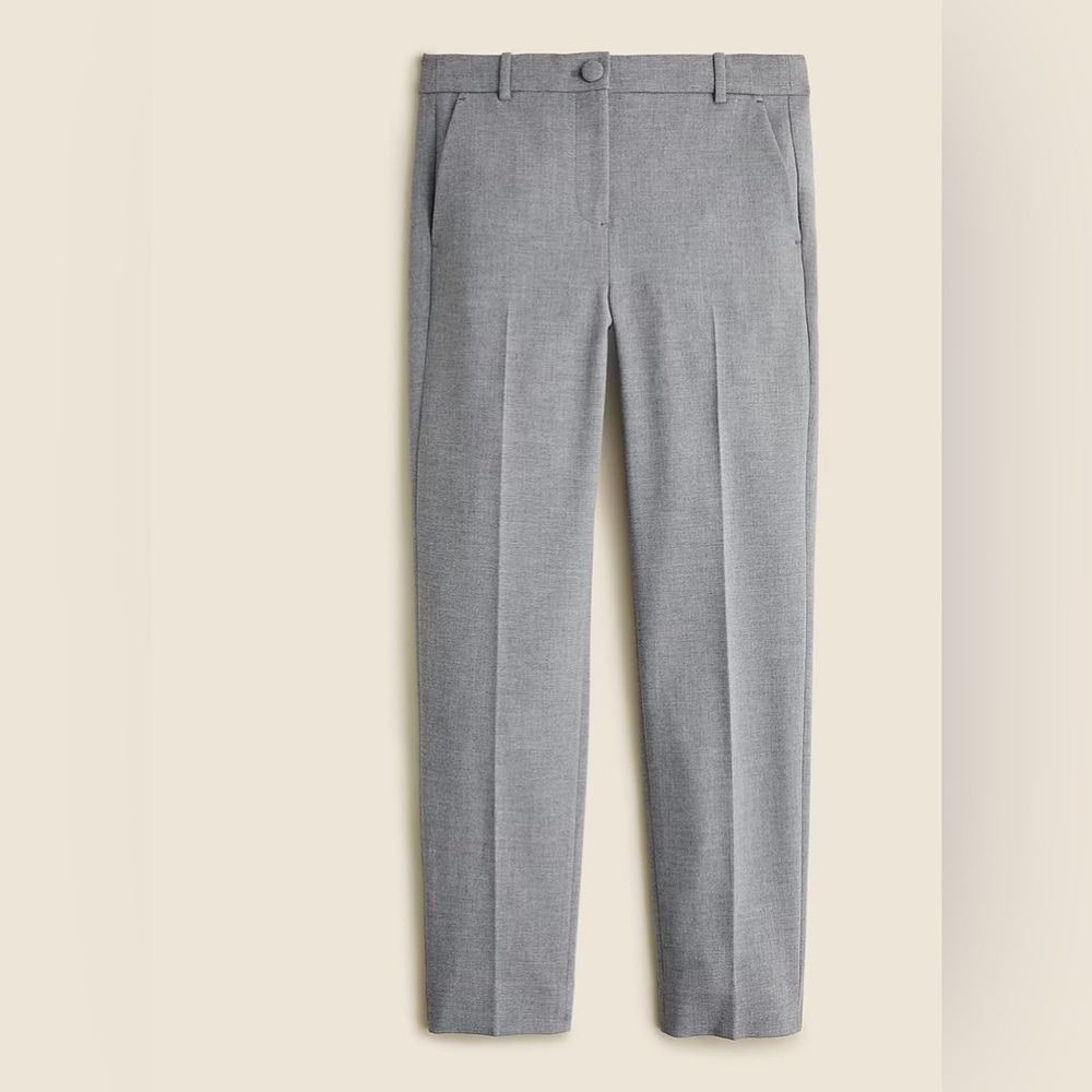 J. Crew Classic Gray Dress Pants high rise Cameron